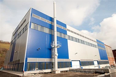 Prédio de escritórios em estrutura de aço