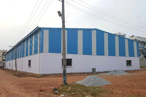 Steel Frame Warehouse Construction